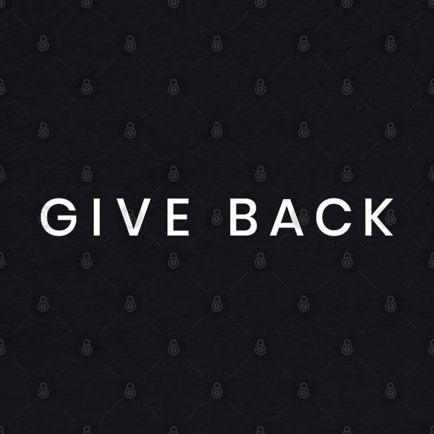 Give Back by Noden